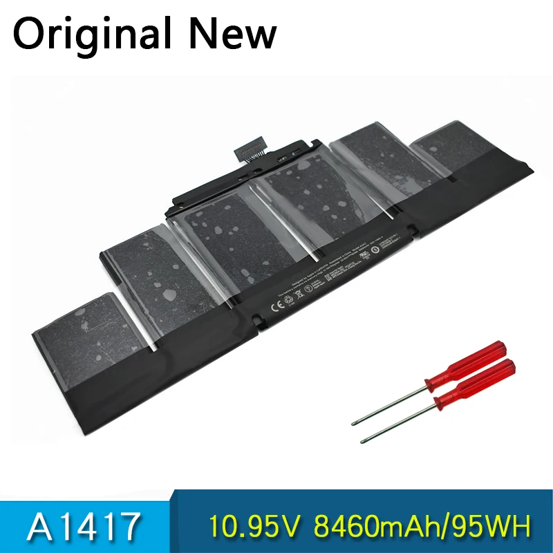 

Новый оригинальный аккумулятор для Apple A1417 A1398 (версия 2012 Ранняя-версия 2013) для MacBook Retina Pro 15 дюймов подходит для ME665LL/A ME664LL/A