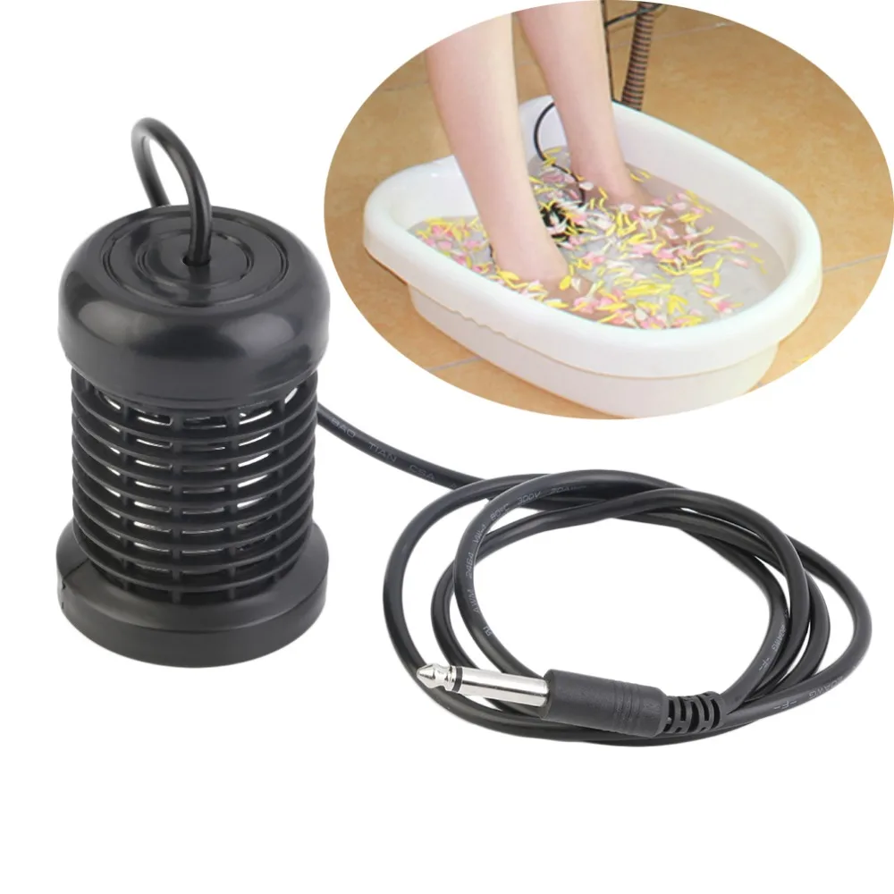 

Pro Detox Foot Bath Arrays Round Stainless Steel Array Aqua Spa Foot Massage Relief Tool Ionic Cleanse Ion durable new