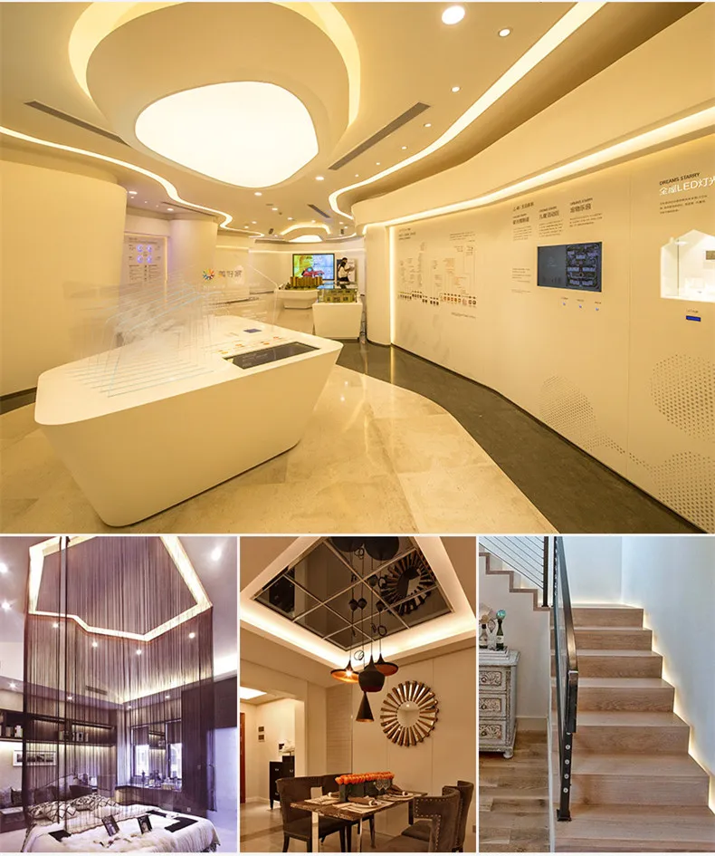 220 В Светодиодная лента 5630 Высокая безопасность яркость 120 светодиодов/м гибкая