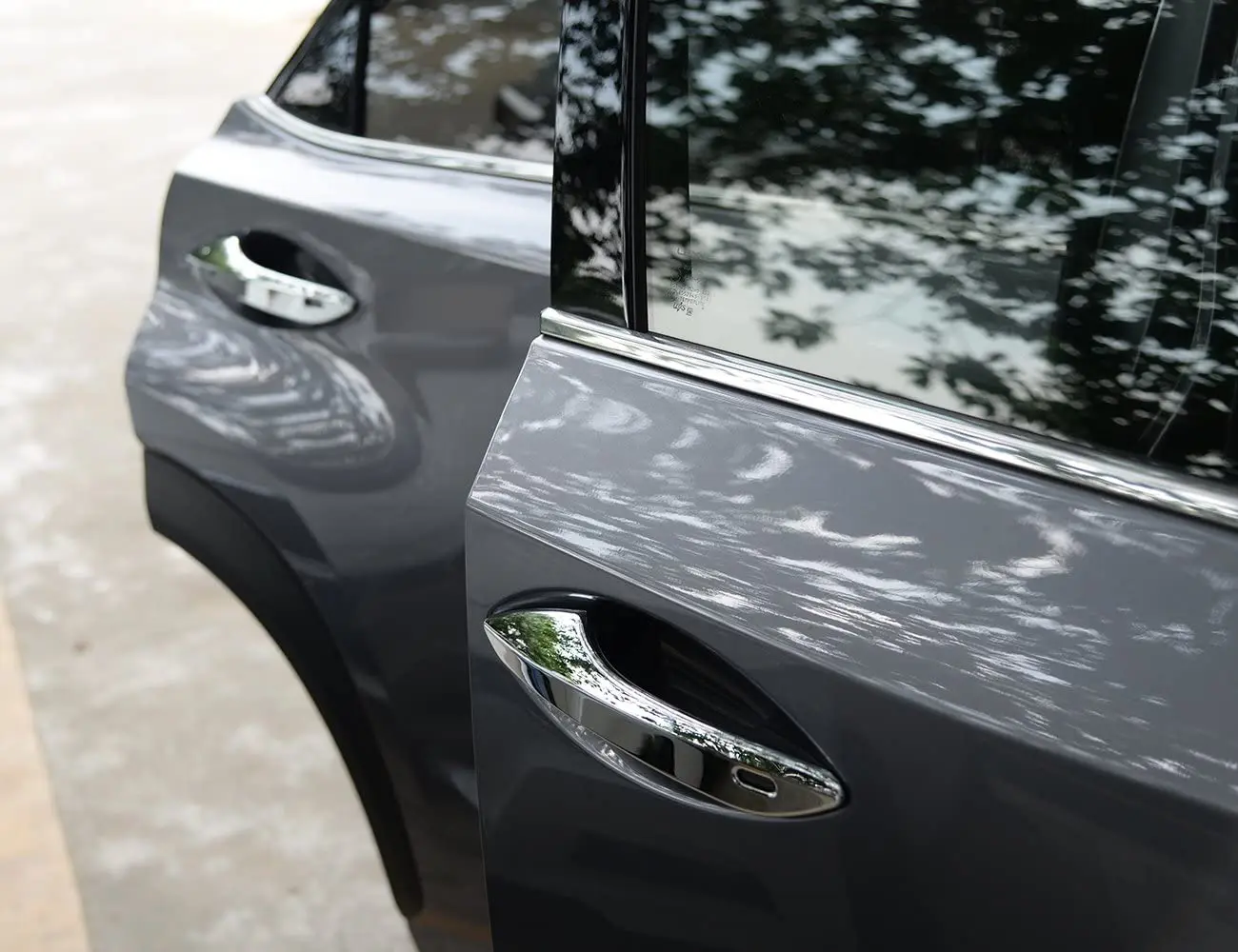 Автомобильные аксессуары из АБС-пластика наклейки на дверную ручку для Lexus RX200t