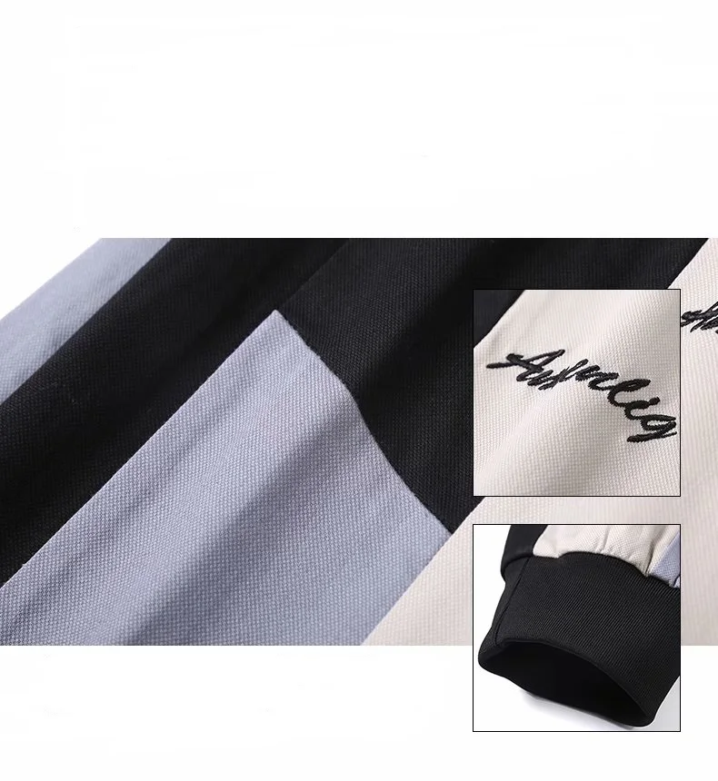 

Men's Patchwork Harem Pants Hip Hop Casual Male Track Pants Joggers Trousers Fashion Harajuku Men Pants