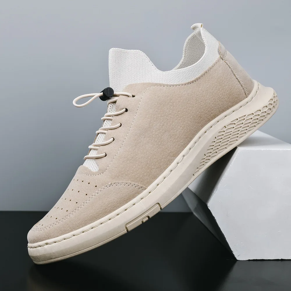 

New Fashion Comfortable Breathable Shoes Soft Men's Outdoor Leisure Sports Sneakers Flat Shoe Male