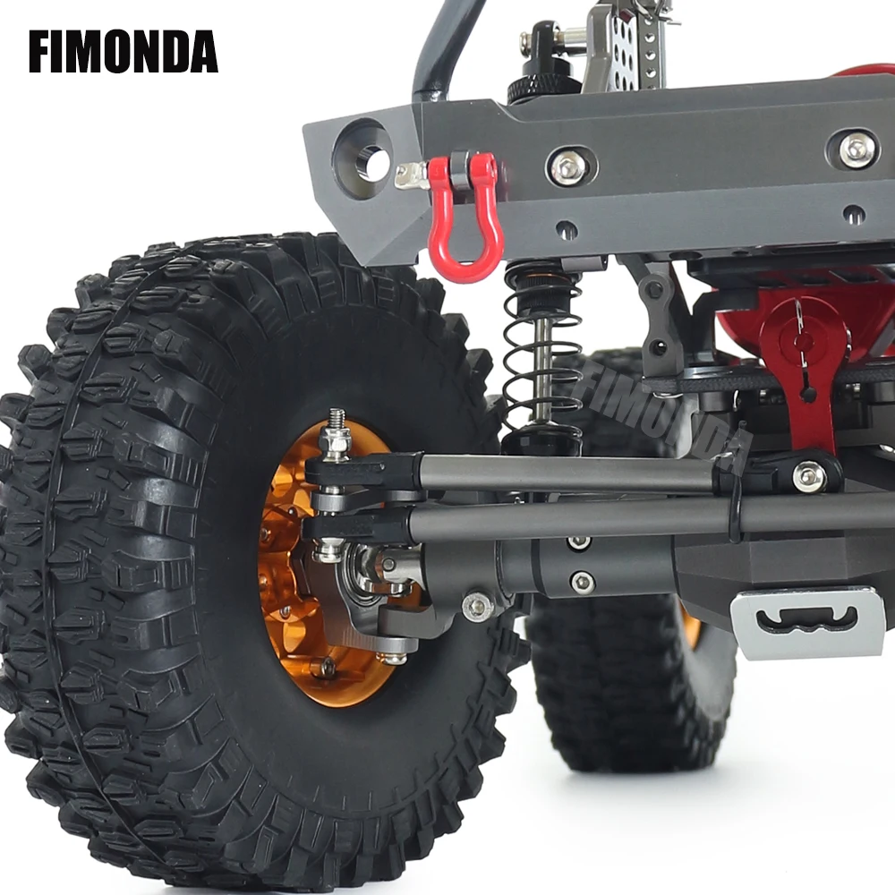 Гусеничный комплект шасси 1/10 RC с металлической рамой колесная база 312 мм 1 9