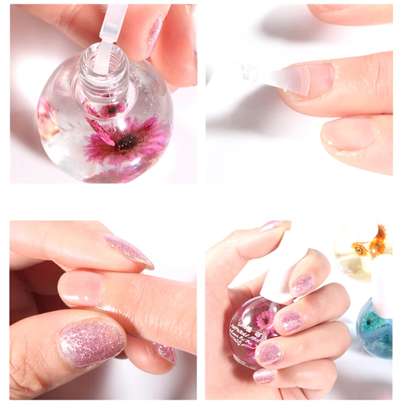 

Natural Dried Flower Nutrition Oil Nail Finger Edge Oil Nail Edge Care Treatment Oil Stab Real Flower Moisturizing Oil