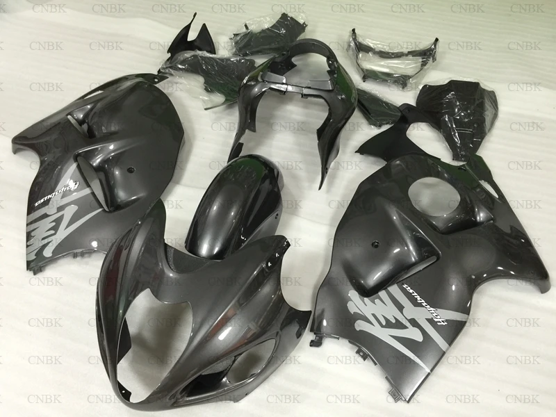 Обтекатели для HAYABUSA 2001 Для Suzuki GSXR1300 2005 GSX R1300 наборы тела 1997 2007 серый|Полные