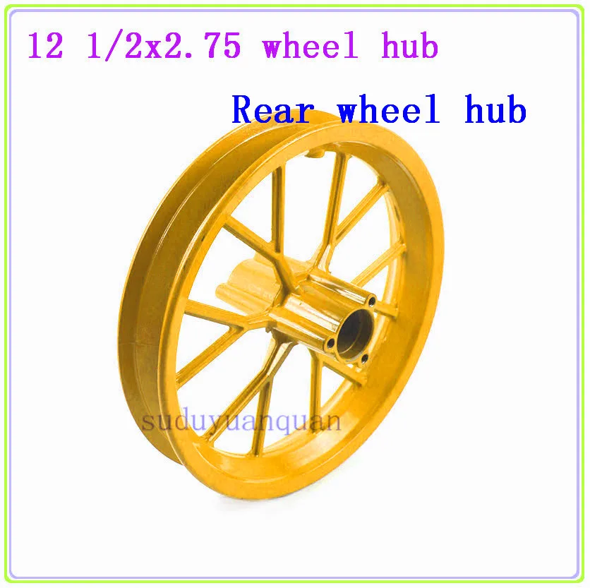 12,5 ''передний или задний обод 12 1/2x2,75 ступицы колеса использовать 12 1/2x2,75 шины для грязного велосипеда MX350 MX400 43CC 47CC 49CC Мини Мото E-Scooter