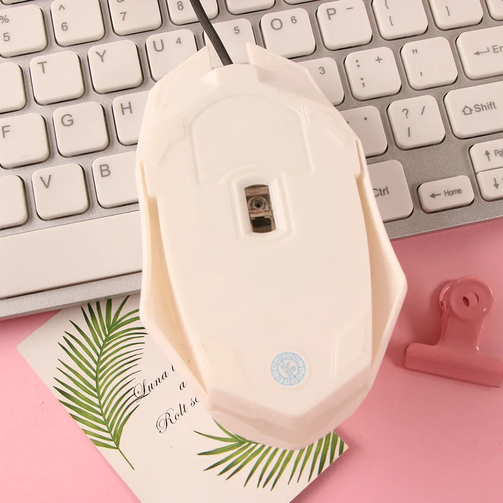 Эргономичная проводная USB цветная светящаяся игровая компьютерная мышь особой