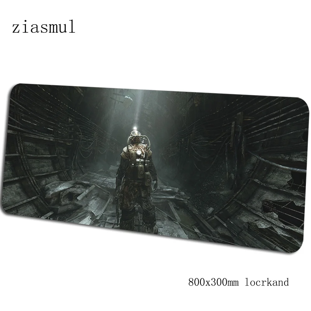 Metro 2033, коврик для мыши, 80x30 см, игровой коврик для мыши, высококачественный коврик для мыши, геймерский компьютерный стол, коврик locrkand, notbook mousemat pc - Цвет: pattern 4