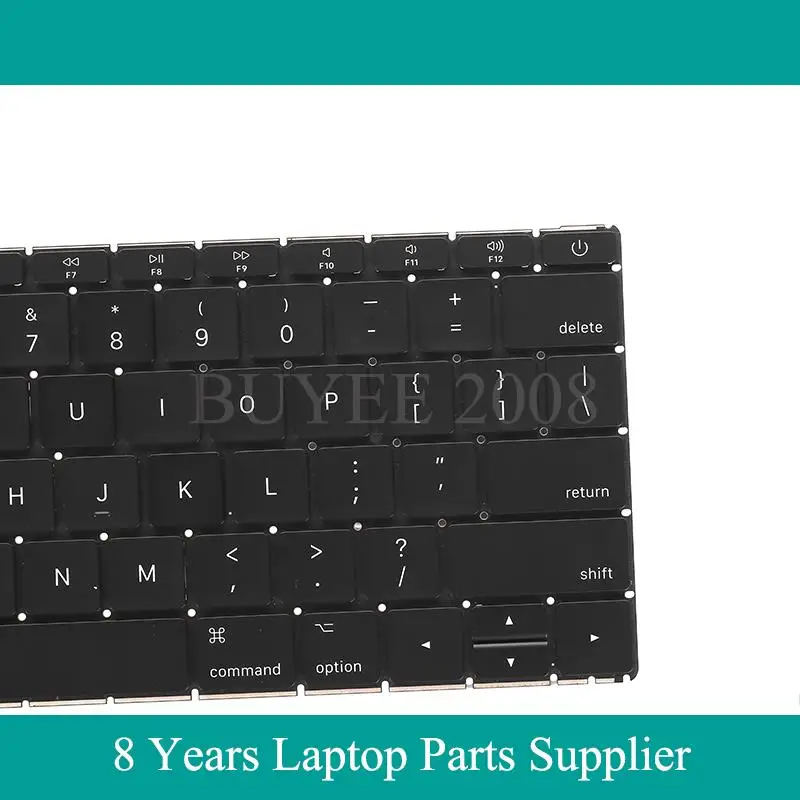 Оригинальная новая клавиатура A1534 2017 года для Macbook Air 12 дюймов раскладка RU США