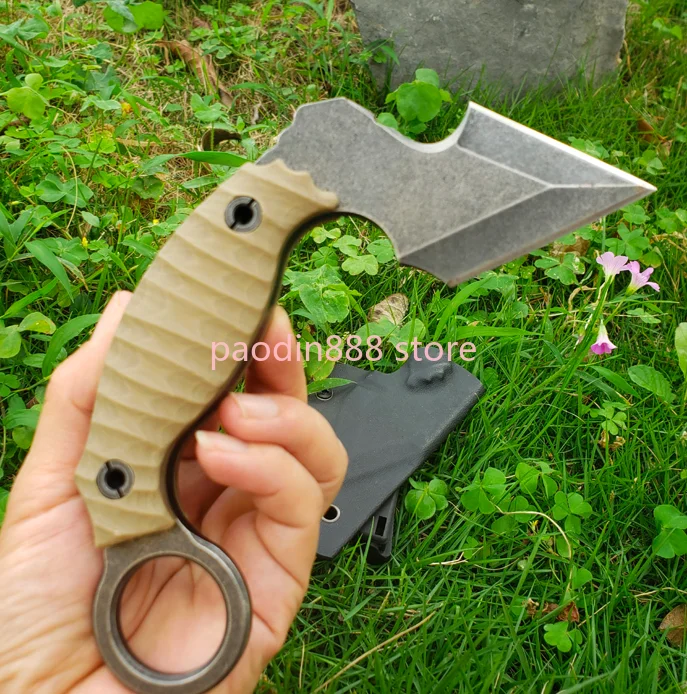 Керамбитовый коготь с одной Единорог AUS 8 лезвие G10 ручкой охотничий Ножи