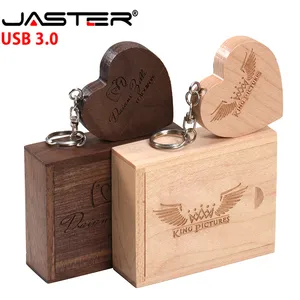 USB-флеш-накопитель JASTER в деревянной коробке, 8-64 Гб