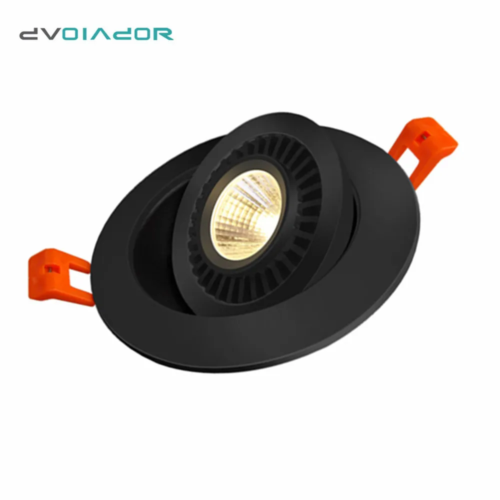 Светодиодный вниз светильник затемнения Встраиваемая Светодиодная лампа 360