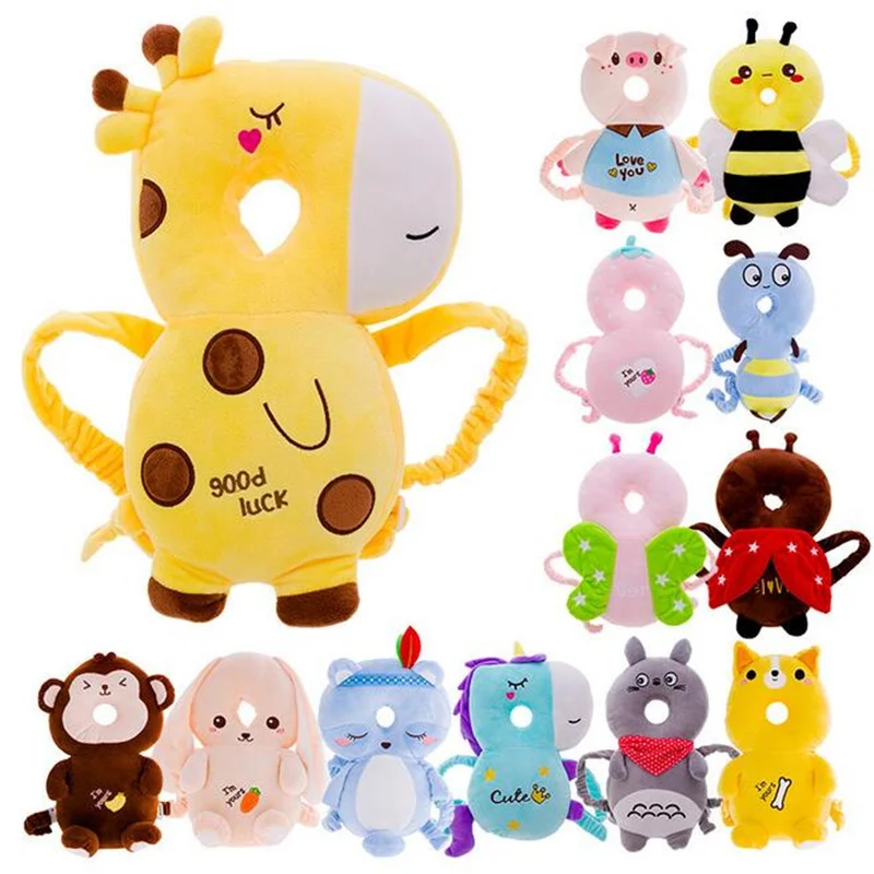 

Baby Head Protection Pad Toddler Headrest Pillow Newborn Baby Ne Anti-fall Pillow Cute Cartoon Nursing Resice Baby Protect