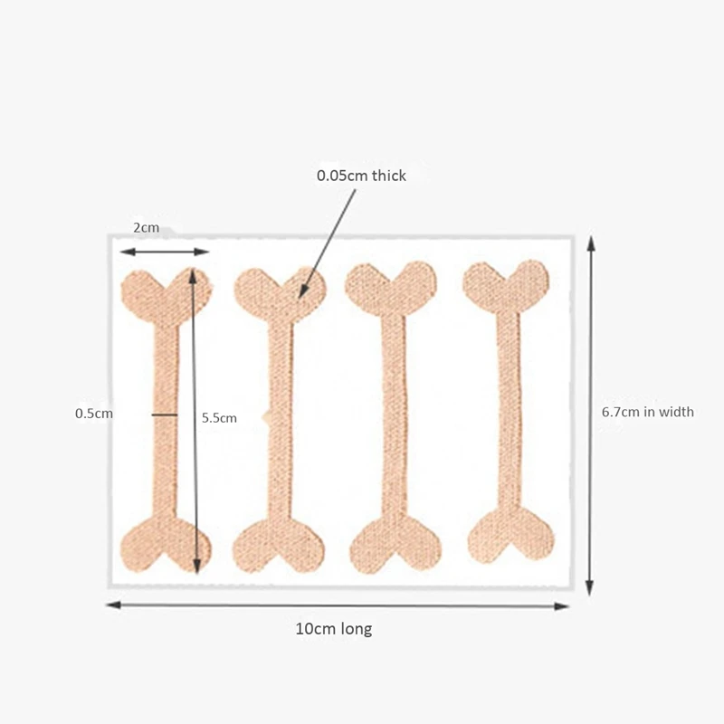 

5 Sheets/20 Pcs Ingrown Toenail Corrector Stickers, Toe Nail Treatment Elastic Patch Sticker Corrector Pedicure Tools