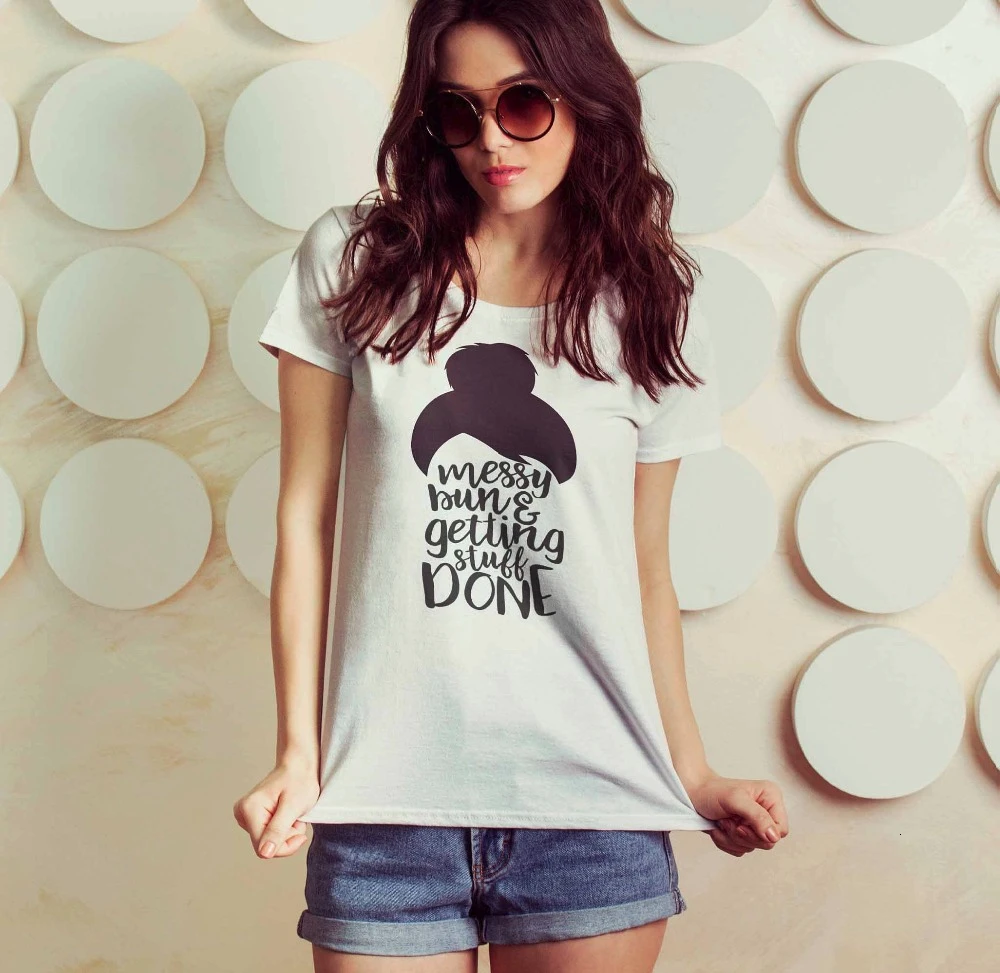 Женская футболка в стиле грязный пучок и получение вещи модная красивая 90 х с