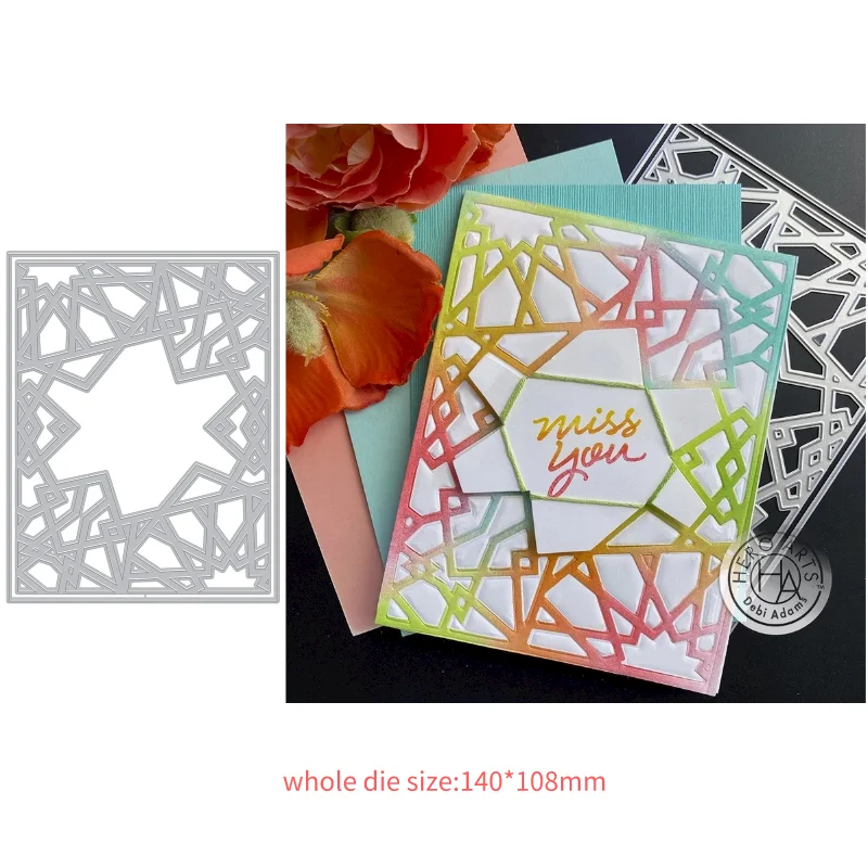 

2021 New Stencil Metal Cutting Dies For Scrapbooking Practice Hands-on DIY Album Card Handmade Tools