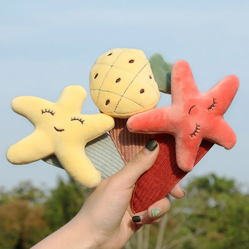 1 шт. Симпатичные Мультяшные цветы морские звезды фотозажимы заколки олень слон
