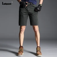 ladiguard 2021 stylish simplicity men lesiure shorts plus size men fashion all match half pants new summer casual beach shorts