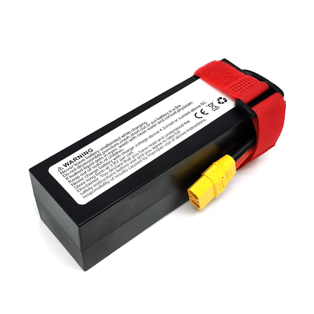 dxf 2 шт lipo батарея 4s 148 v 6500mah 100c max 200c hardcase txt60 для rc ве