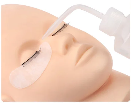 

Eyelash Cleaning Washing Bottle Eyelash Extension Tool Elbow Narrow Mouth Long Tube Clean Eyebrow Skin Care Remover Bottle