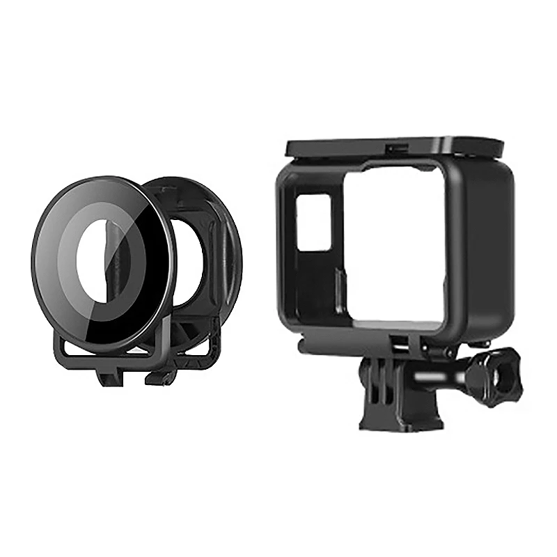 for Insta 360 One R 4K Camera Accessories Dual-Lens Mod Glass Protector Guards Caps Protective Frame Case Housing | Электроника