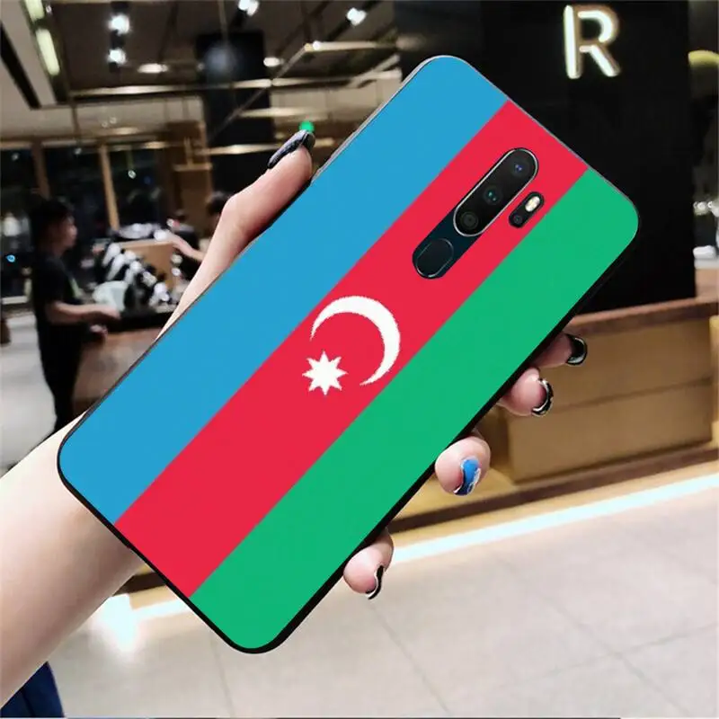 Чехол для телефона с рисунком флага azerbaian buta Oppo A5 A9 2020 Reno2 z Renoace 3pro Realme5Pro | Мобильные