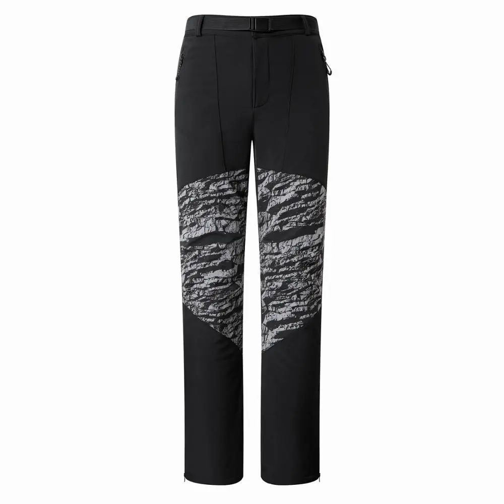 2019 Men Hiking Pant Mountain Trouser Softshell Fleece Windproof Water Repellent Outdoor Sport Wear Male Camping Climbing | Спорт и