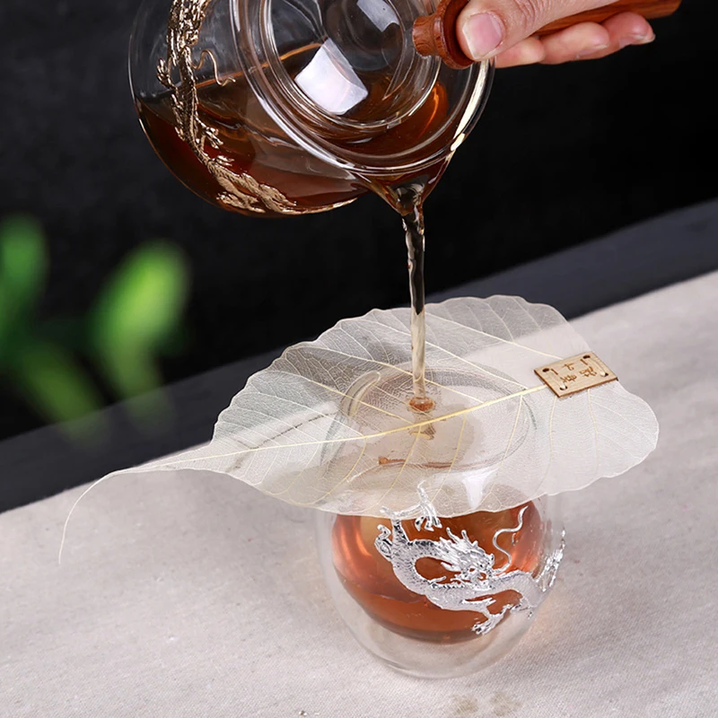 

Leaves Shape Tea Strainers Leaf Tea Filter Bodhi Leakage Kung Fu Tea Infusers Access Hollow Out The Leaves Personality Filter