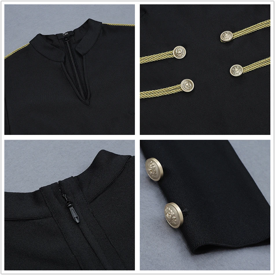 Новая мода повязки женское платье 2020 черное сексуальное облегающее Знаменитости