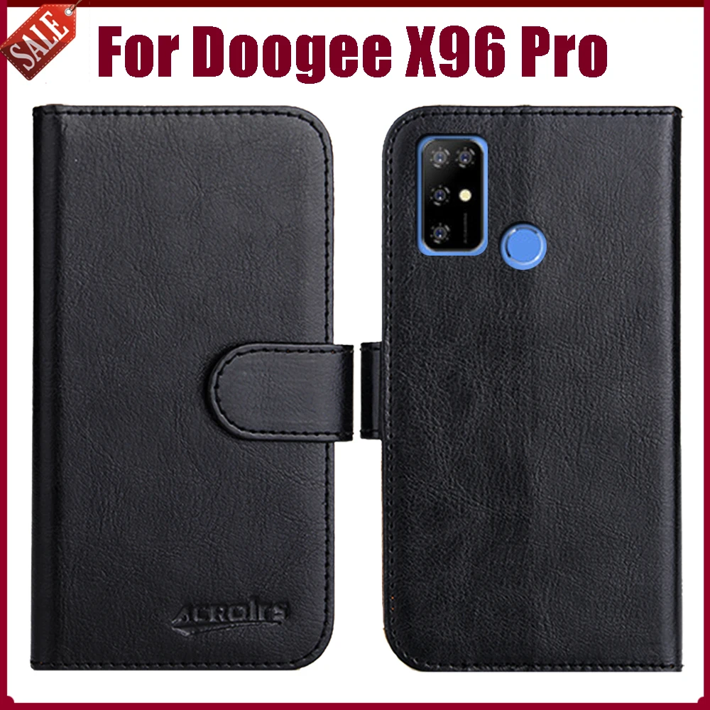 hot doogee x96 pro case 6 52 fashion 6 colors flip soft leather phone wallet cover for doogee x96 pro case card solts free global shipping
