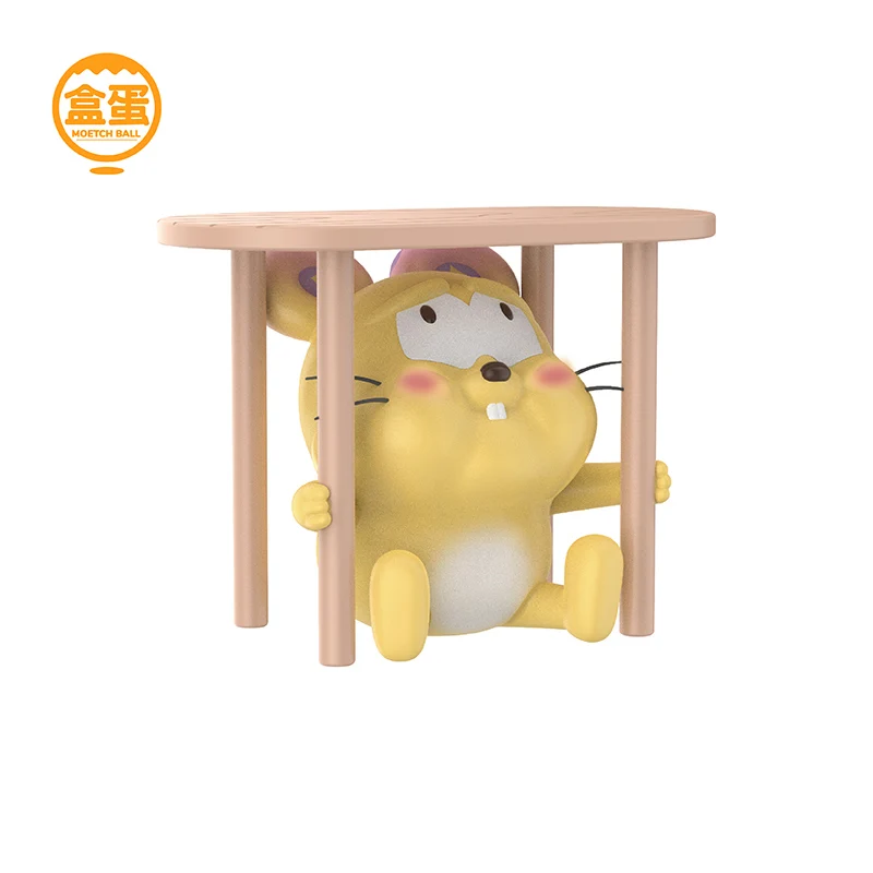 

Genuine cute fun to find the Pipi Rat series box egg mobile phone bracket toy twisted egg decoration gift