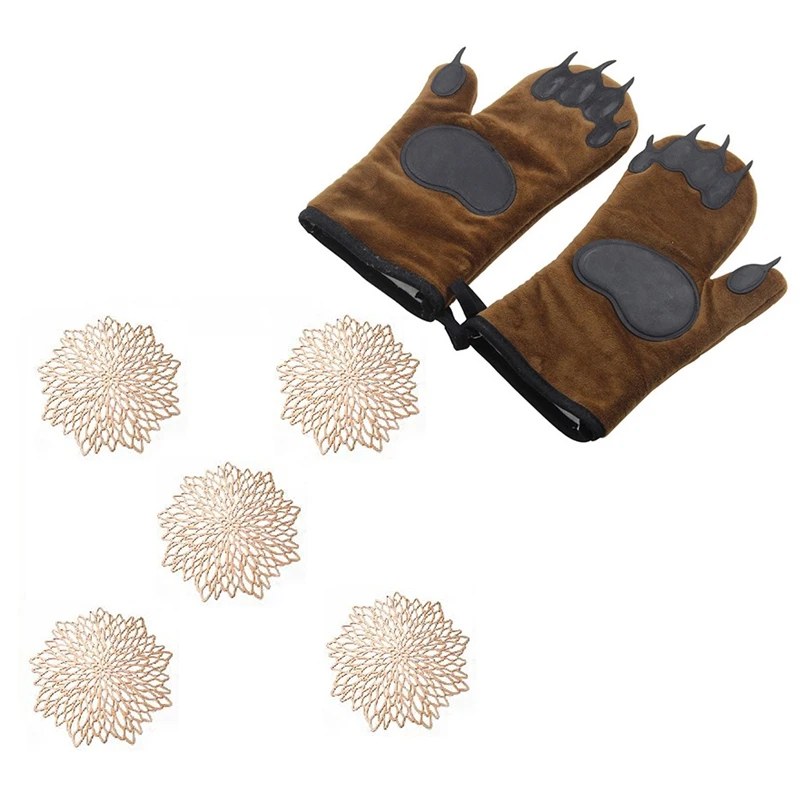 2 шт. силиконовых кейсов Кухня Пособия по кулинарии барбекю утепленная горшок