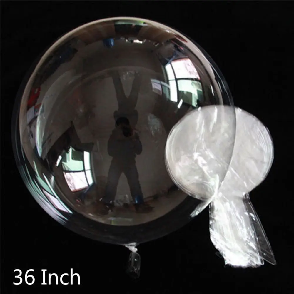 

2020 10"-36" PVC Clear Bubble Balloon Transparent Wedding Party Decor Christmas Festival Party Supplies Palloncini per feste