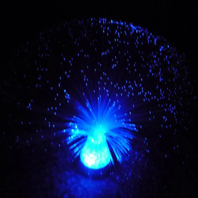 

1pcs Gypsophila Color Changing Nightlight Lamp LED Fiber Optic Night Light Decorative Children's Gifts Party Home Decoration