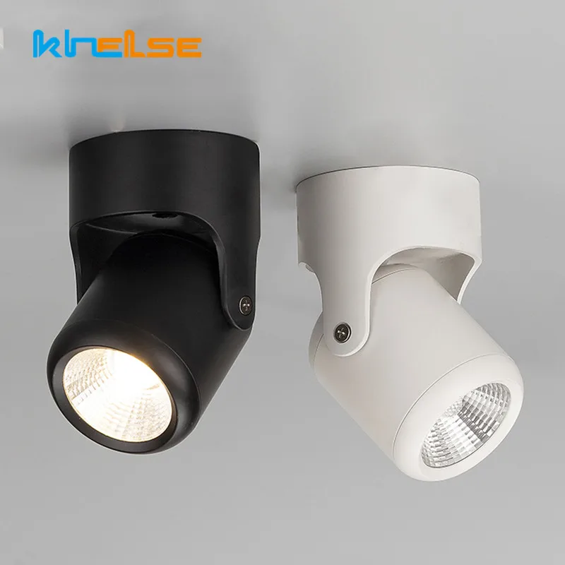 

Nordic Mini 10W 20W COB Led downlights Surface Mounted Ceiling Spot light Rotation Ceiling lamp Home decor industrial lighting