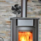 5-blade вентилятор для камина тихий, безопасный для дома, эффективное распределение тепла