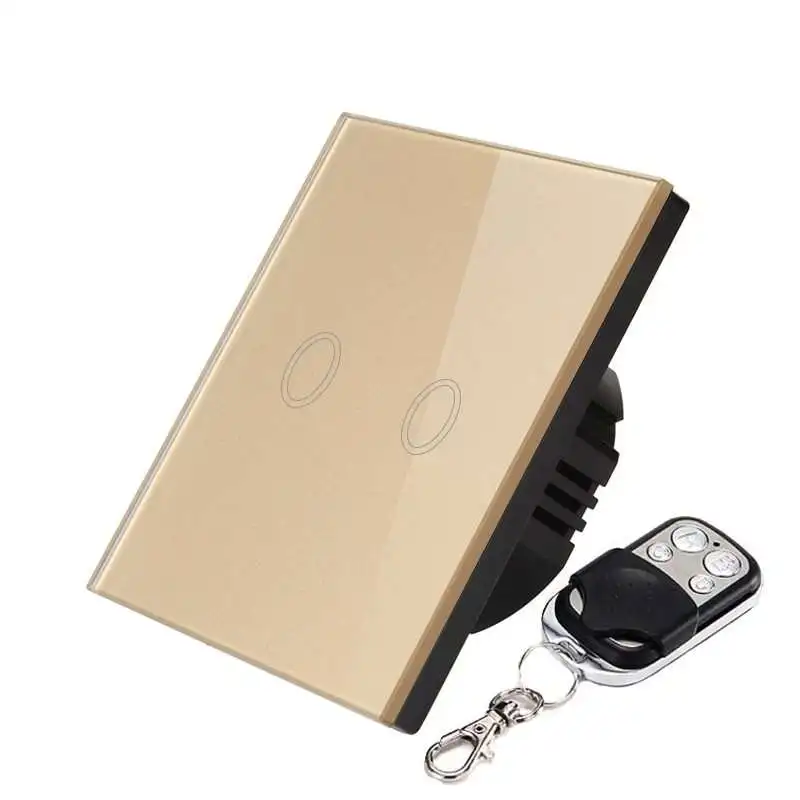 Умный светильник ключатель SESOO европейский стандарт 2 клавиши 1 канал с