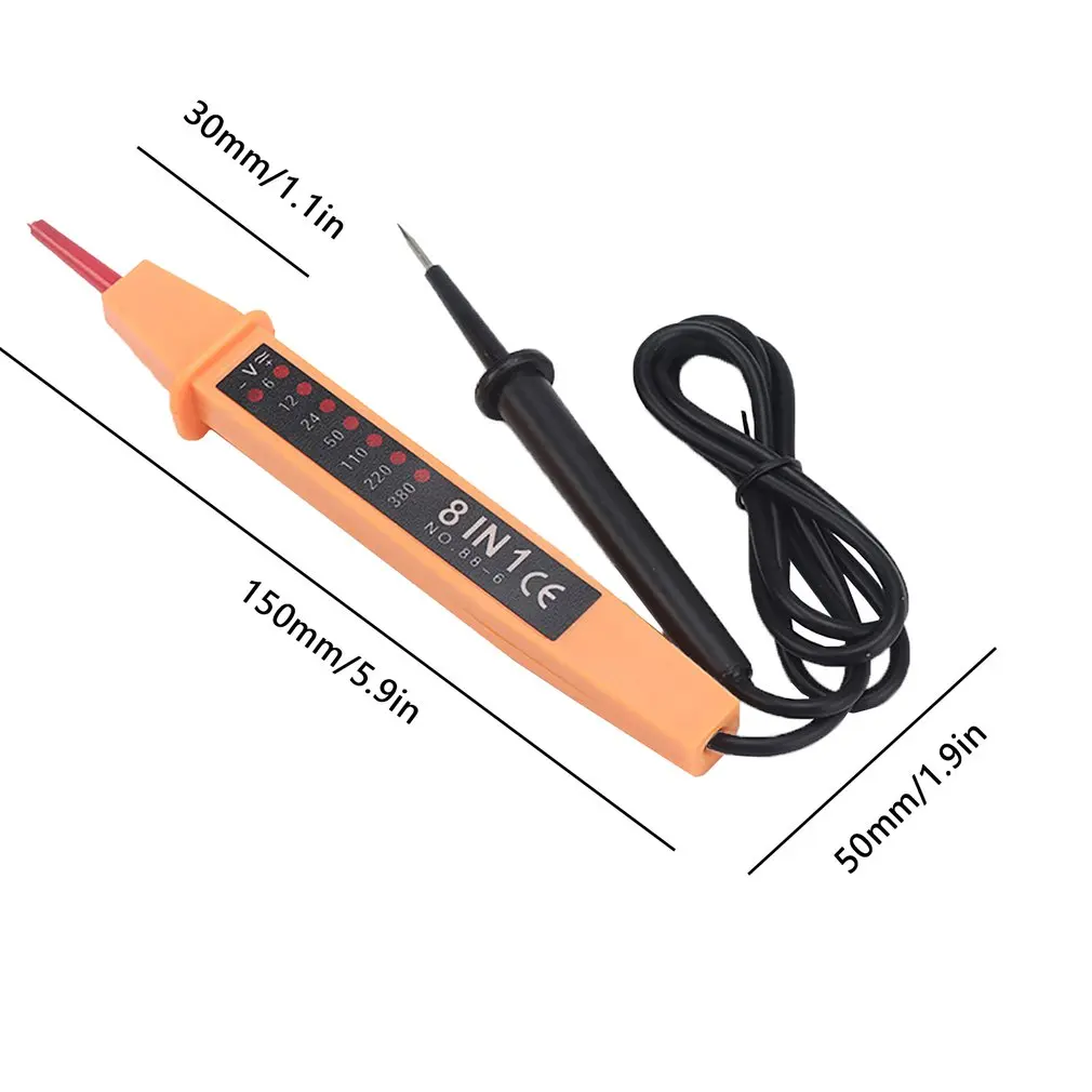 

New 8-in-1 Polar Current Detector For Car Voltage Test Pen Electrical Instrument Multifunctional Electric Tester