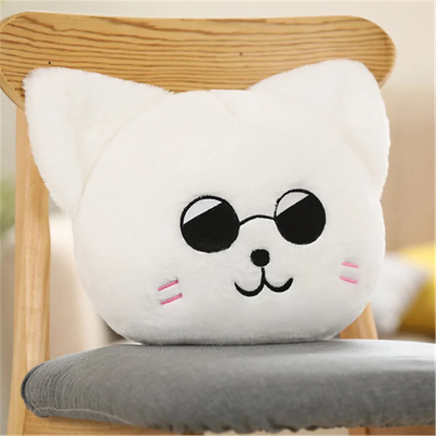 

Takerlama Jujutsu Kaisen Gojo Satoru Plush Stuffed Doll Cute Cat Shape Throw Pillow Cushion Bag Pendant Keychain Gifts