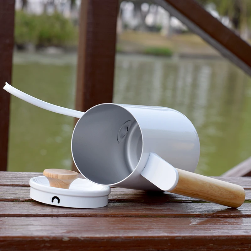 Капельный чайник для кофе с длинным носиком и тефлоновым покрытием кувшин воды