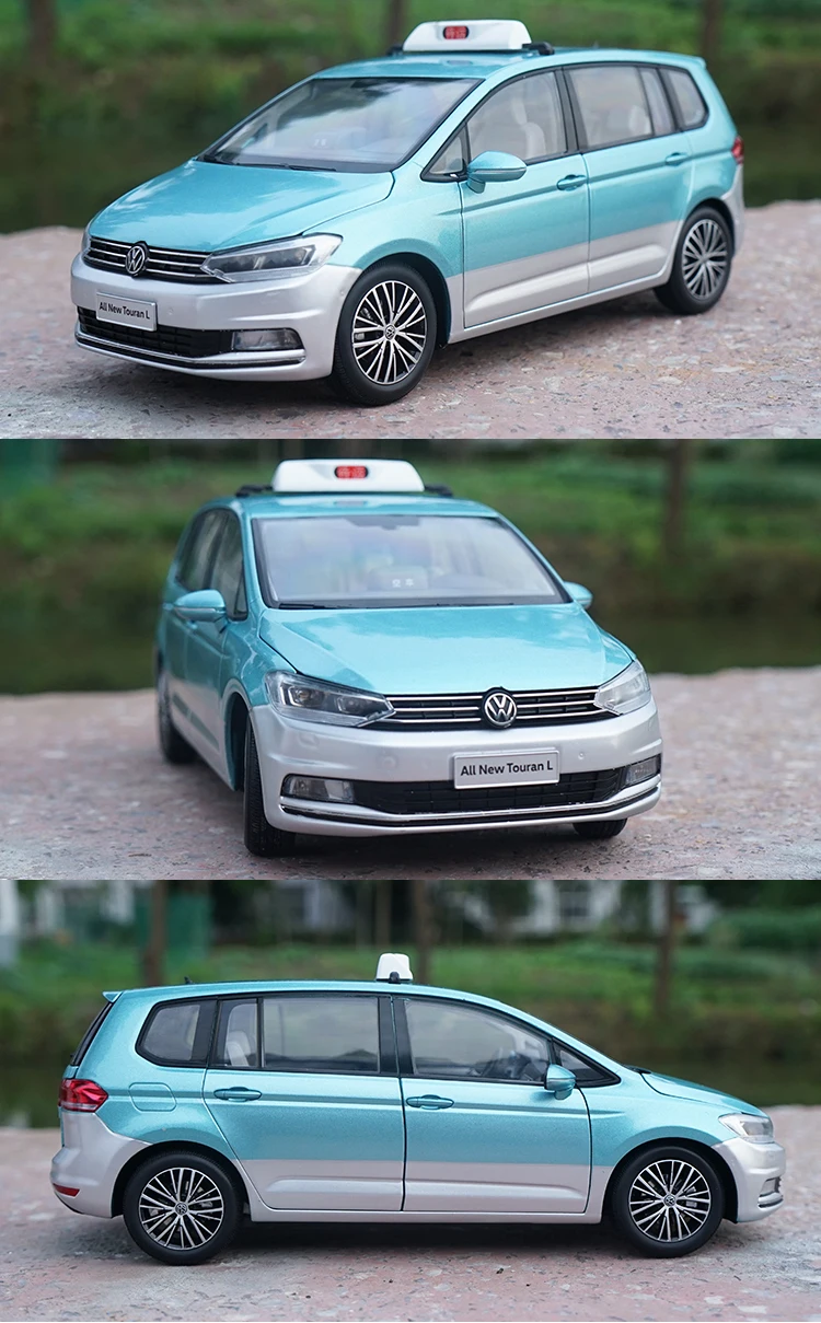 Изысканный подарок 1:18 Touran L сплава модель, моделирование литьем под давлением металлическая модель автомобиля, коллекция украшения