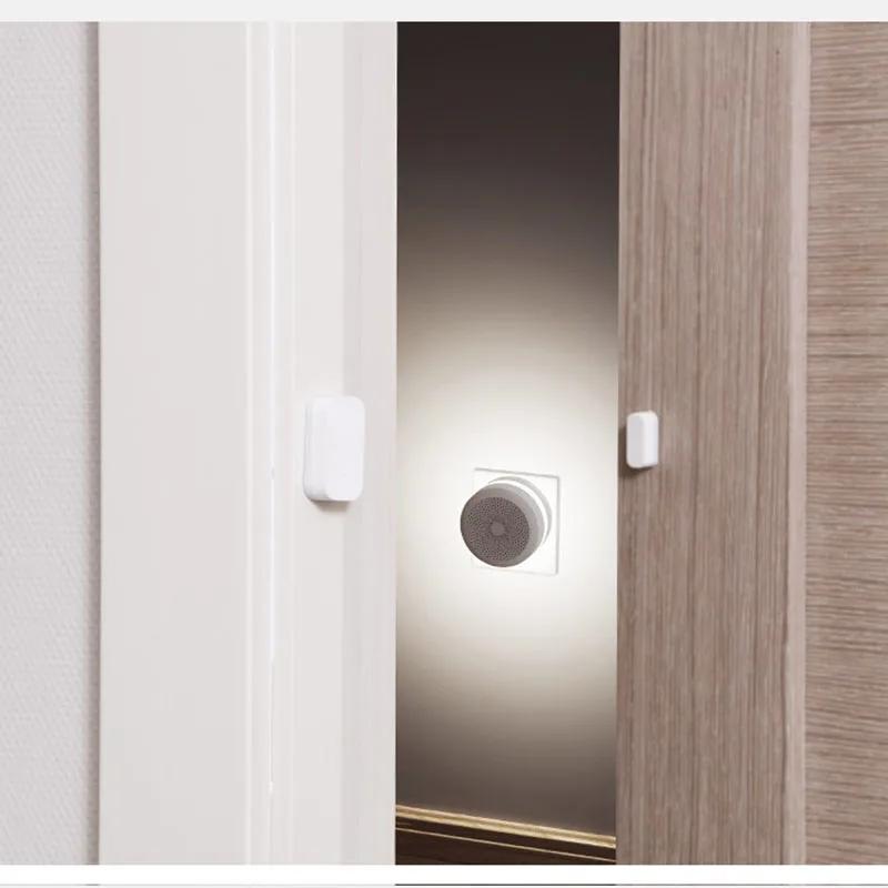 Блок управления умным домом Aqara Gateway хаб с RGB подсветильник кой работает