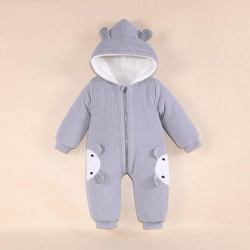 Детский осенне зимний утепленный комбинезон зимняя хлопковая одежда для мужчин