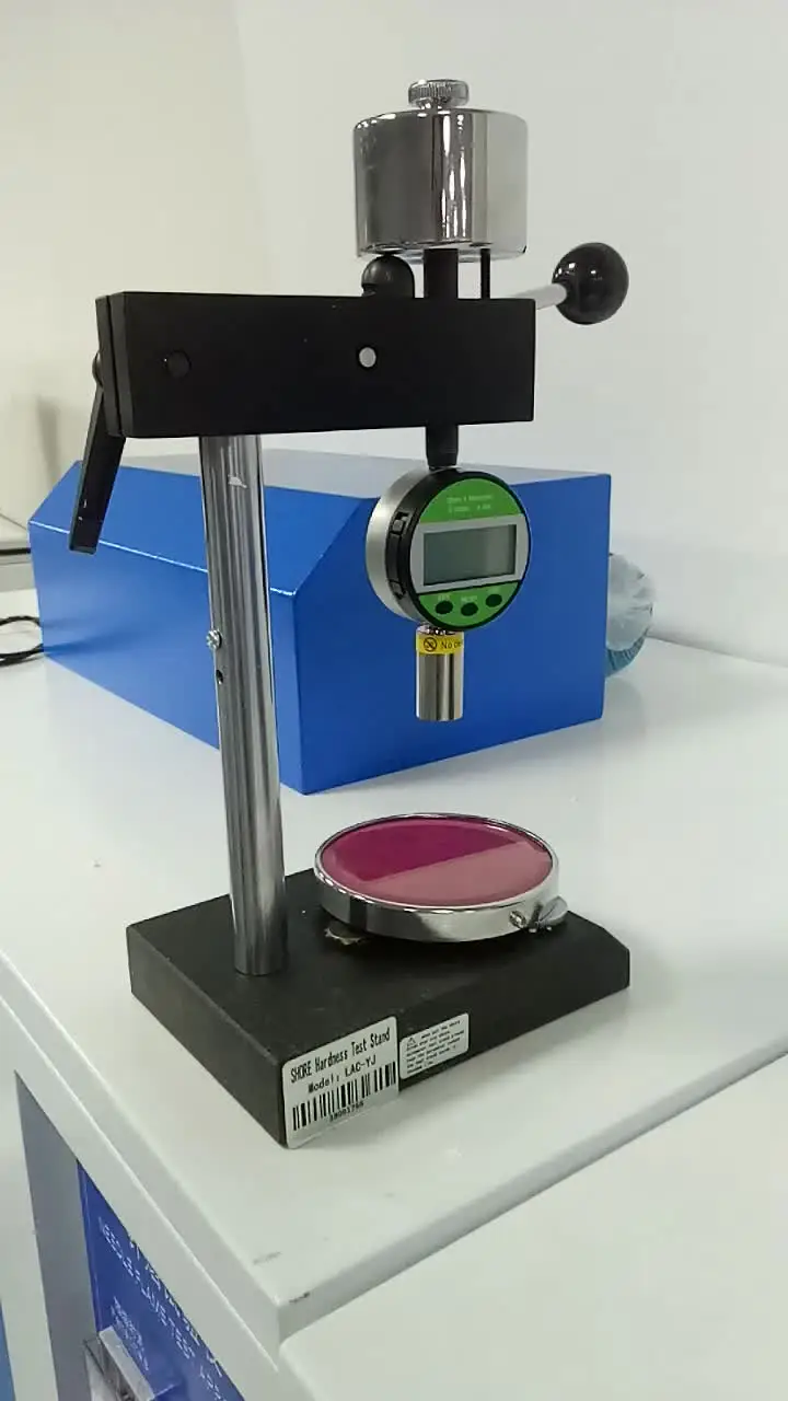 

Portable Rubber Shore D Hardness Tester with Pedestal