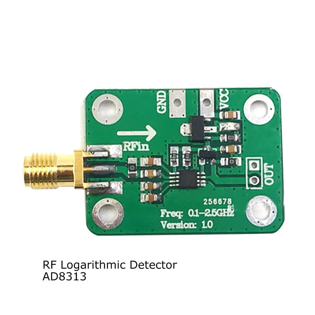 AD8313 0 1-2 5 GHz RF радиочастотная Мощность метр 5-1 65 V логарифмической детектор