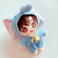 20cm toy clothes doll pajamas dress up idol plush doll clothes suit muppet elephant conjoined clothes pants suit christmas gifts