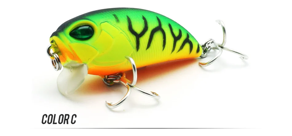 Thritop Crankbait рыболовные приманки-Воблеры искусственные жесткие приманки 3D глаза TP067 5 см 7 г 5 различных цветов