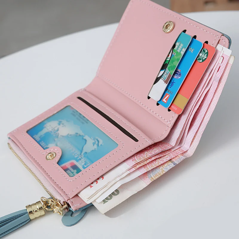 Кошелек женские кошельки Дамский кошелек бумажник для женщин минималистичный