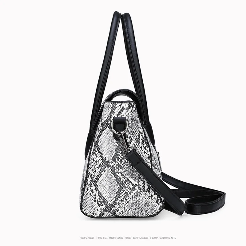 Женская дизайнерская сумка ведро 2020 роскошная Брендовая женская тоут из змеиной