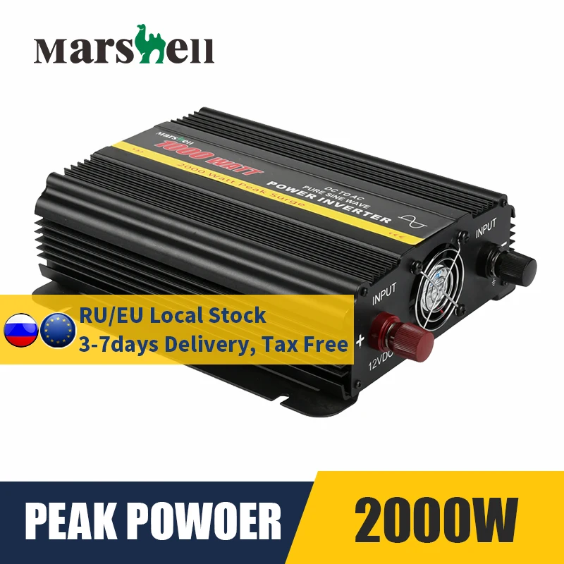 Инвертор немодулированного синусоидального сигнала постоянный ток 12 В в